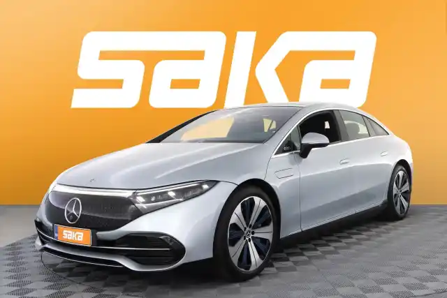 Harmaa Sedan, Mercedes-Benz EQS – VAR-02586