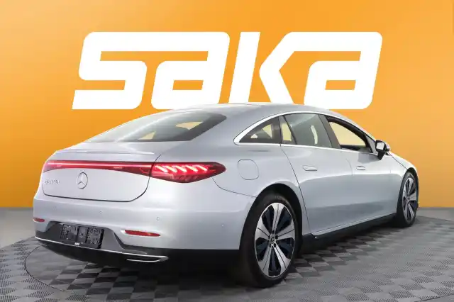 Harmaa Sedan, Mercedes-Benz EQS – VAR-02586