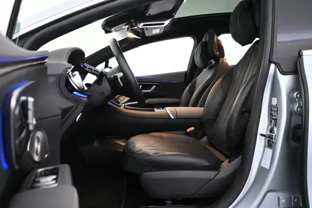 Harmaa Sedan, Mercedes-Benz EQS – VAR-02586