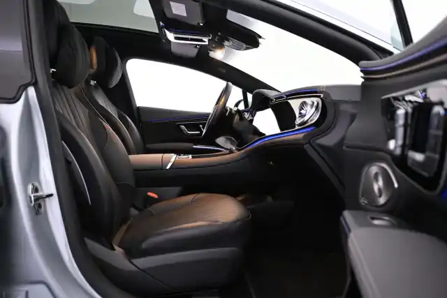 Harmaa Sedan, Mercedes-Benz EQS – VAR-02586