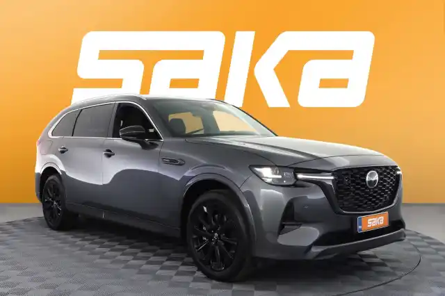 Harmaa Maastoauto, Mazda CX-80 – VAR-02946