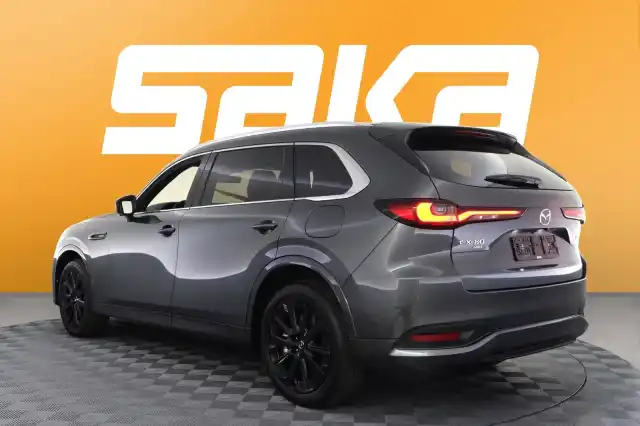 Harmaa Maastoauto, Mazda CX-80 – VAR-02946
