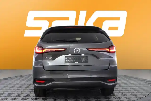 Harmaa Maastoauto, Mazda CX-80 – VAR-02946