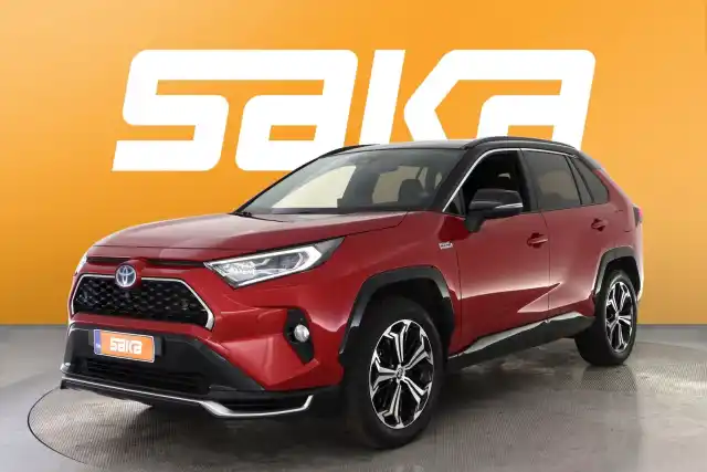 Punainen Maastoauto, Toyota RAV4 Plug-in – VAR-03013