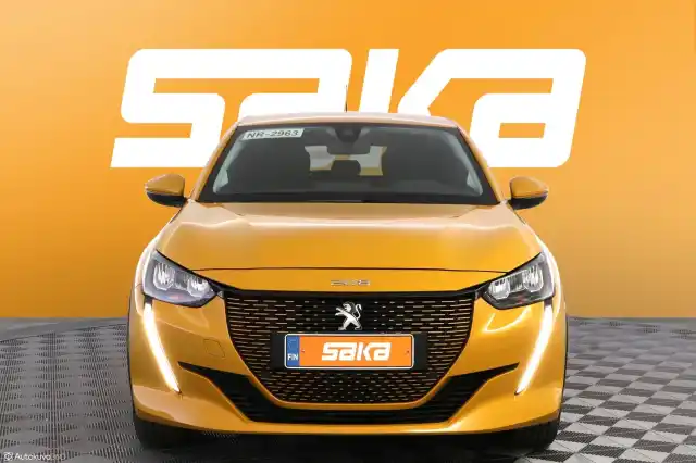 Keltainen Viistoperä, Peugeot e-208 – VAR-03321