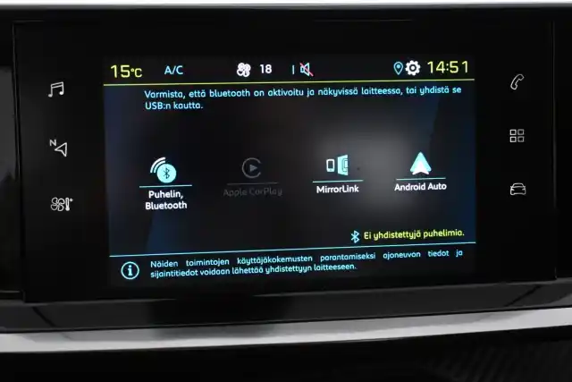 Keltainen Viistoperä, Peugeot e-208 – VAR-03321
