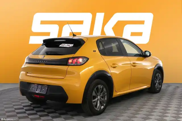 Keltainen Viistoperä, Peugeot e-208 – VAR-03321