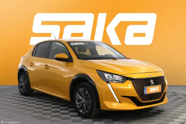 Keltainen Viistoperä, Peugeot e-208 – VAR-03321