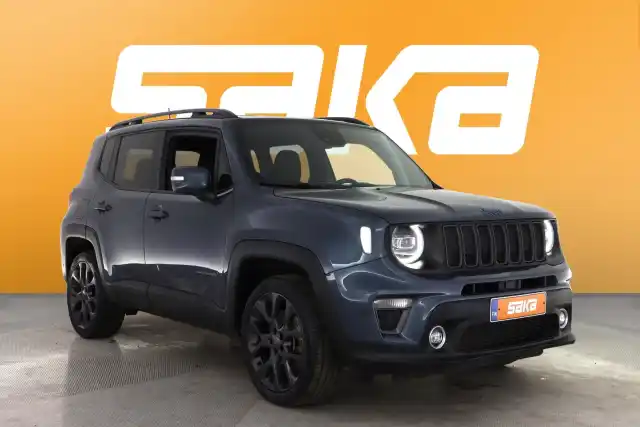 Sininen Maastoauto, Jeep Renegade – VAR-03349