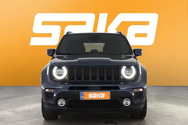 Sininen Maastoauto, Jeep Renegade – VAR-03349