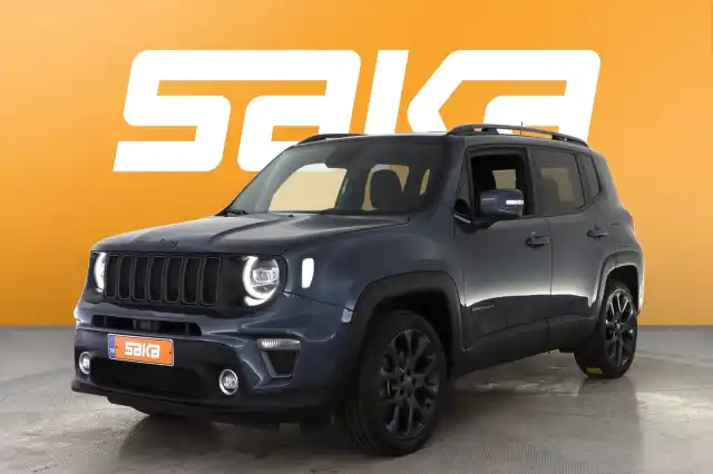 Sininen Maastoauto, Jeep Renegade – VAR-03349