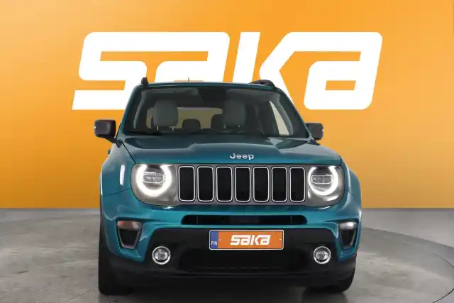 Sininen Maastoauto, Jeep Renegade – VAR-03417