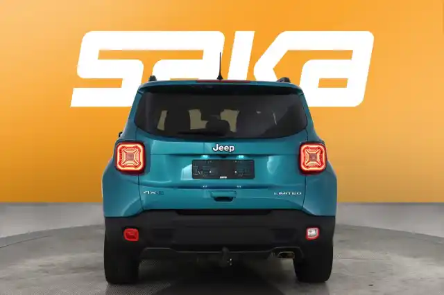 Sininen Maastoauto, Jeep Renegade – VAR-03417