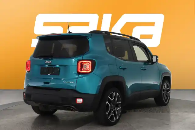 Sininen Maastoauto, Jeep Renegade – VAR-03417