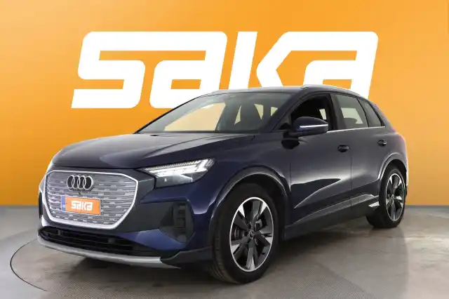 Sininen Maastoauto, Audi Q4 e-tron – VAR-03510