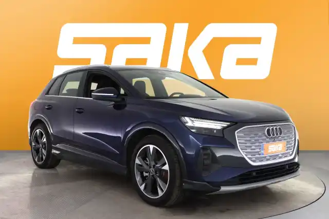 Sininen Maastoauto, Audi Q4 e-tron – VAR-03510