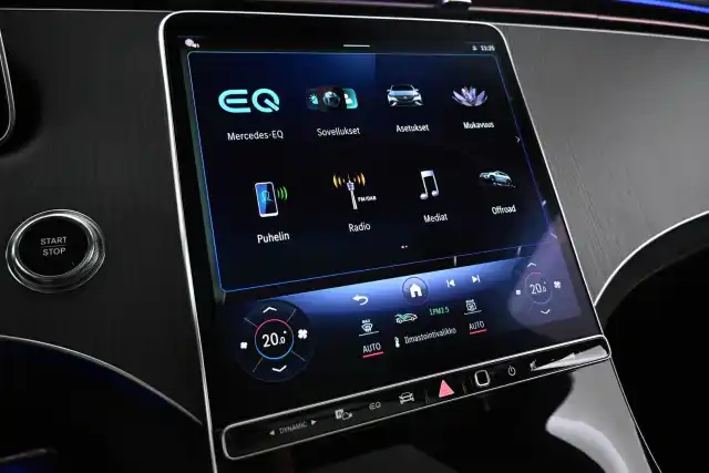 Harmaa Maastoauto, Mercedes-Benz EQE SUV – VAR-03605