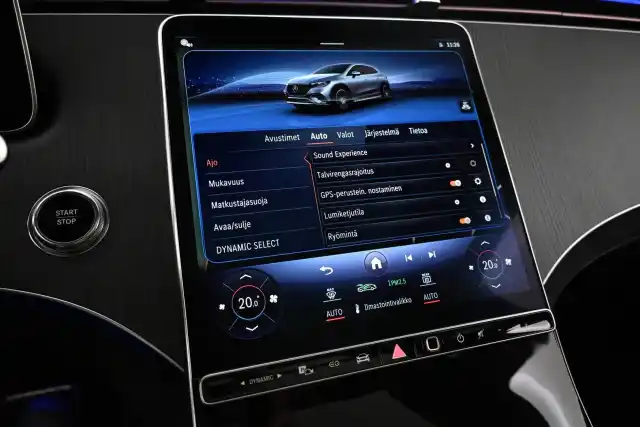 Harmaa Maastoauto, Mercedes-Benz EQE SUV – VAR-03605