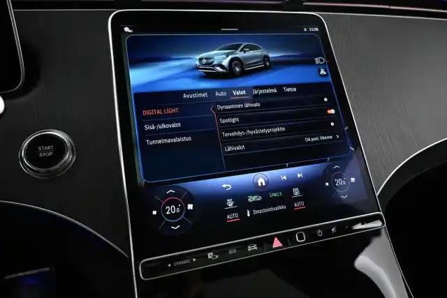 Harmaa Maastoauto, Mercedes-Benz EQE SUV – VAR-03605