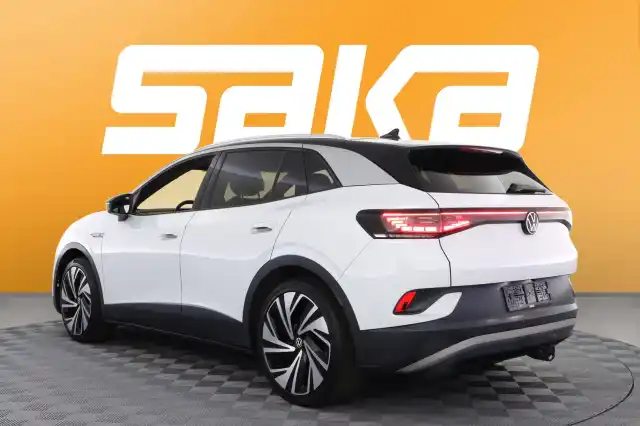 Valkoinen Maastoauto, Volkswagen ID.4 – VAR-04235