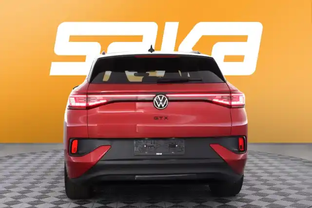 Punainen Maastoauto, Volkswagen ID.4 – VAR-04628