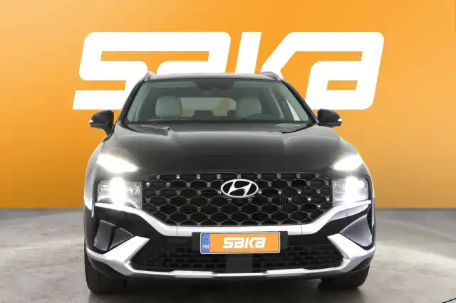 Musta Maastoauto, Hyundai Santa Fe – VAR-05643