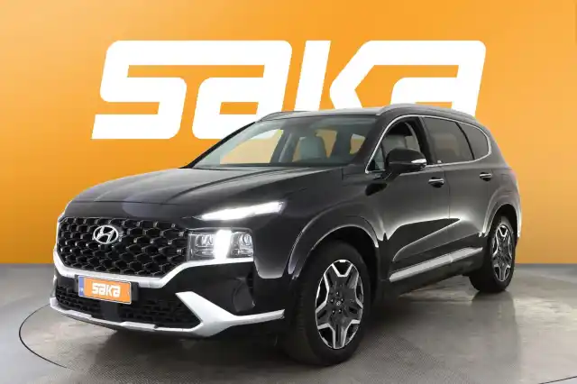 Musta Maastoauto, Hyundai Santa Fe – VAR-05643