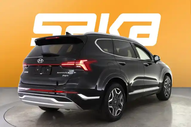 Musta Maastoauto, Hyundai Santa Fe – VAR-05643