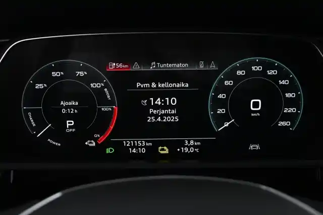 Sininen Maastoauto, Audi e-tron – VAR-05990