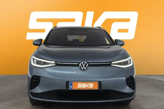 Sininen Maastoauto, Volkswagen ID.4 – VAR-06099