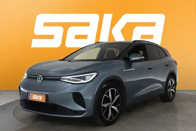 Sininen Maastoauto, Volkswagen ID.4 – VAR-06099