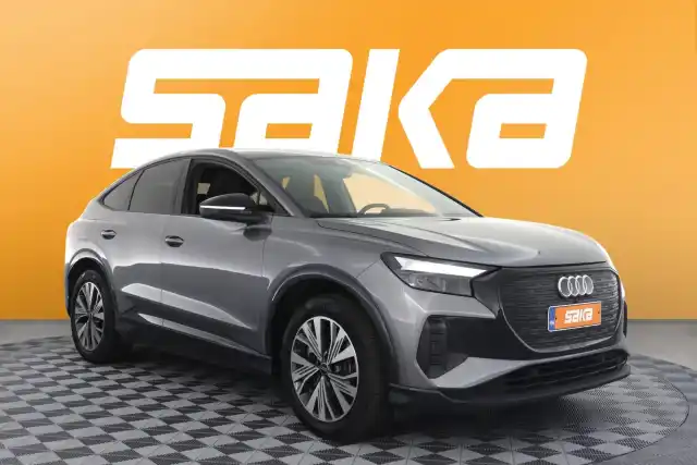 Harmaa Maastoauto, Audi Q4 e-tron – VAR-06307