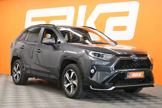 Harmaa Maastoauto, Toyota RAV4 Plug-in – VAR-06362