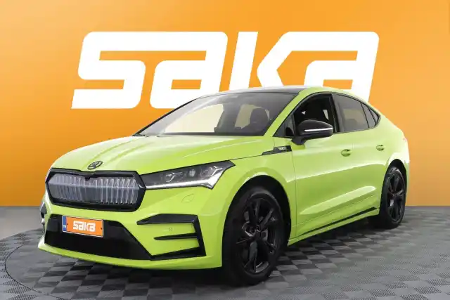 Vihreä Maastoauto, Skoda Enyaq – VAR-063971