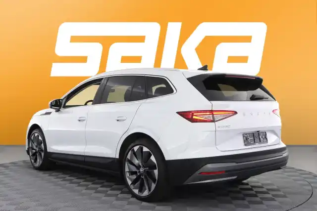 Valkoinen Maastoauto, Skoda Enyaq – VAR-06649