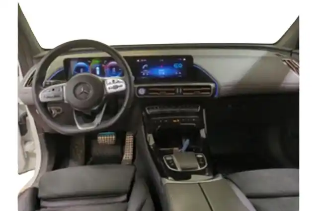 Valkoinen Maastoauto, Mercedes-Benz EQC – VAR-07282