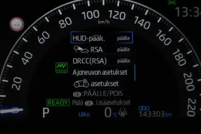 Valkoinen Maastoauto, Toyota RAV4 Plug-in – VAR-07552