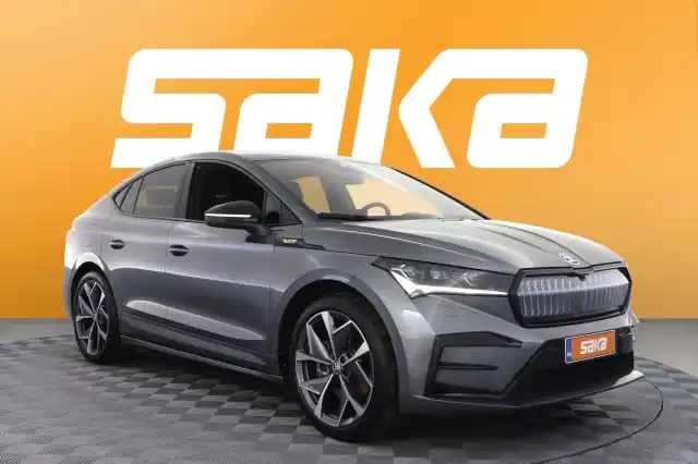 Harmaa Maastoauto, Skoda Enyaq – VAR-07902