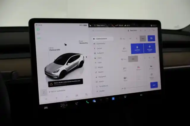Valkoinen Maastoauto, Tesla Model Y – VAR-07986