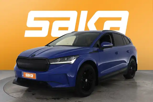 Sininen Maastoauto, Skoda Enyaq – VAR-07990