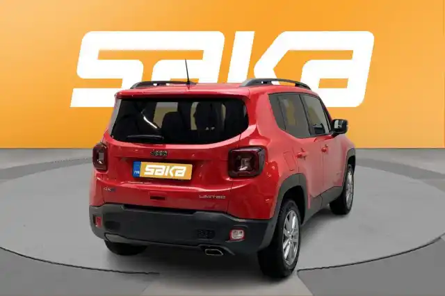 Punainen Maastoauto, Jeep Renegade – VAR-08060