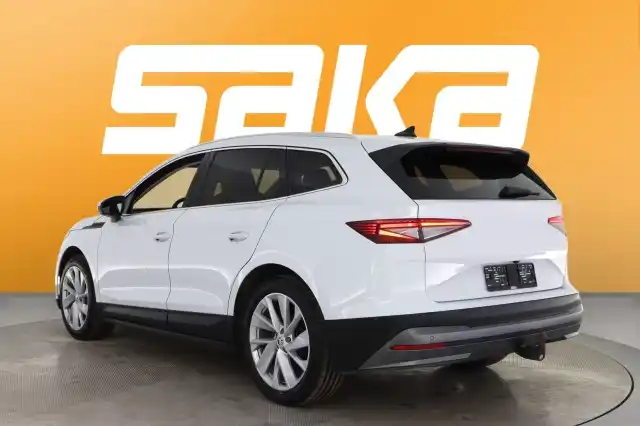 Valkoinen Maastoauto, Skoda Enyaq – VAR-08178