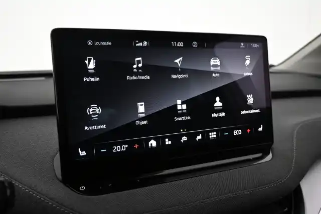 Valkoinen Maastoauto, Skoda Enyaq – VAR-08178