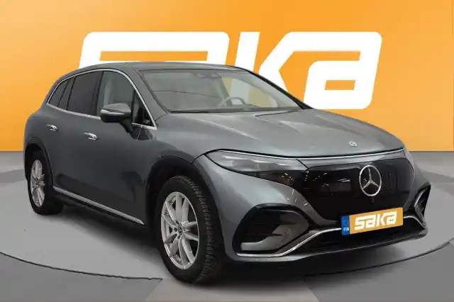 Harmaa Maastoauto, Mercedes-Benz EQS SUV – VAR-08270