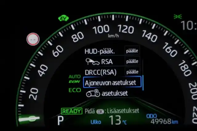 Valkoinen Maastoauto, Toyota RAV4 Plug-in – VAR-08497