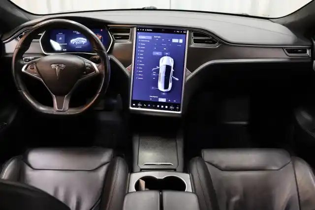 Harmaa Sedan, Tesla Model S – VAR-08522