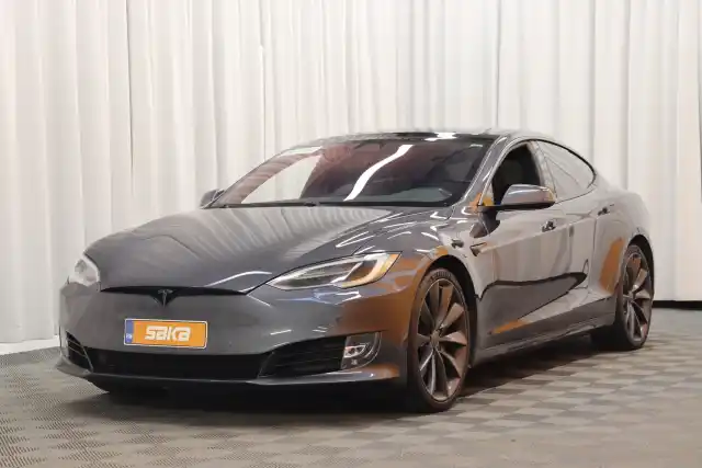 Harmaa Sedan, Tesla Model S – VAR-08522