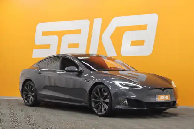 Harmaa Sedan, Tesla Model S – VAR-08522