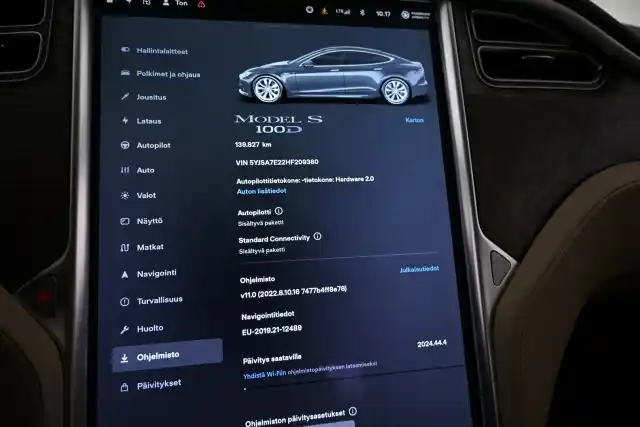 Harmaa Sedan, Tesla Model S – VAR-09360