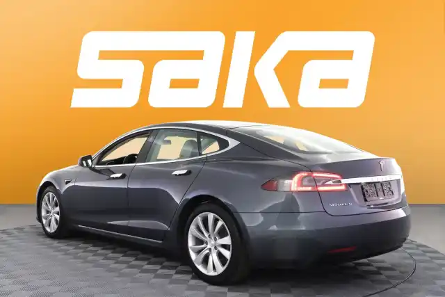 Harmaa Sedan, Tesla Model S – VAR-09360